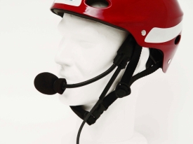 Micro casque anti-bruits pour poste de commandement.