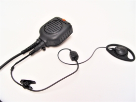 Microphone-main avec Haut-parleur / Double PTT